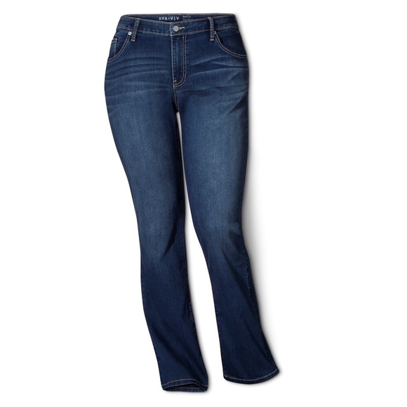ava & viv bootcut jeans